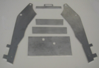 aluminum pieces