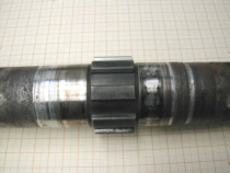 Eroded axis